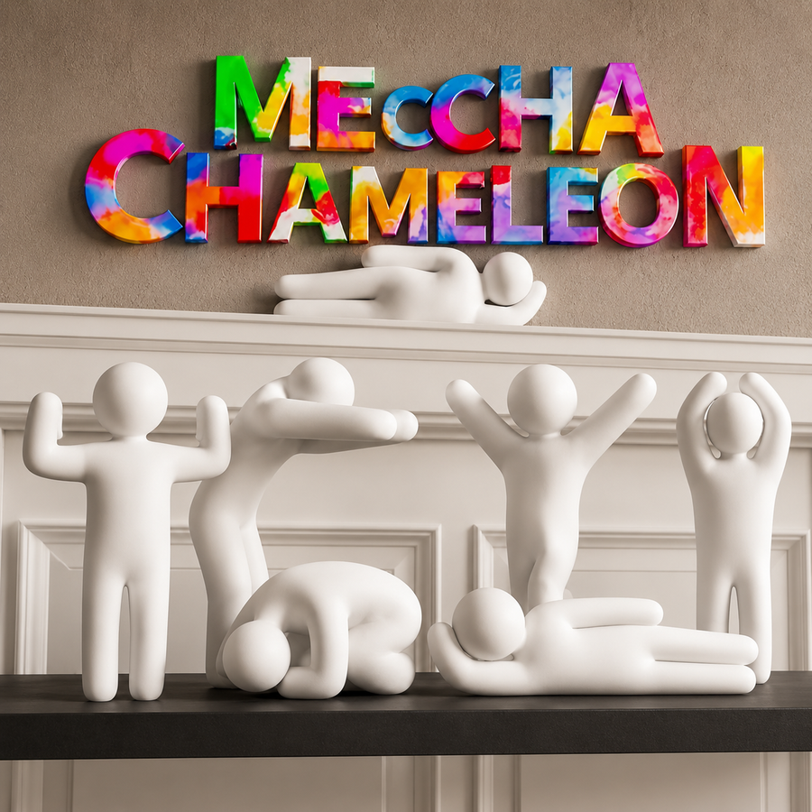 Paint-Your-Own Chameleon Hider Figure — Viral Hide & Seek Collectible